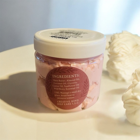 Handcrafted Wild Berry whipped body butter - Picture 2 of 2